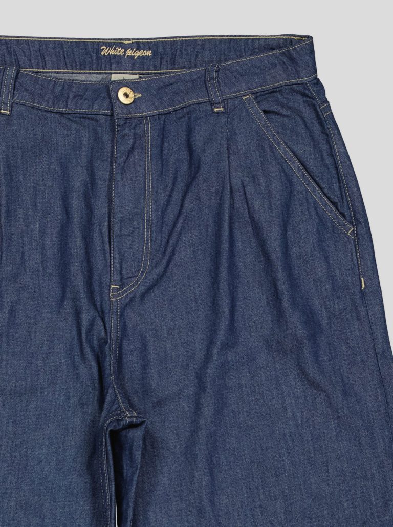 Jean Femme Large à Pinces