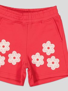 Ensemble Fillette T-shirt "Smile" à Coulisse & Short Fleuri