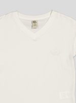 Ensemble Fillette T-shirt Col V & Short en Molleton – Image 4