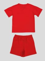 Ensemble Fillette T-shirt Col V & Short en Molleton – Image 21