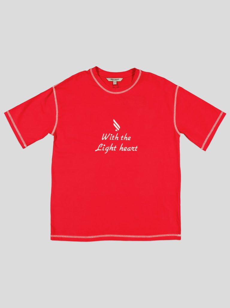 Ensemble Femme "With the Light Heart" – T-shirt Oversize + Short Molleton