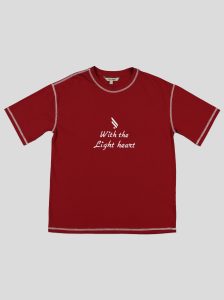 Ensemble Femme "With the Light Heart" – T-shirt Oversize + Short Molleton