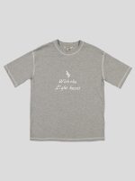 Ensemble Femme "With the Light Heart" – T-shirt Oversize + Short Molleton – Image 9