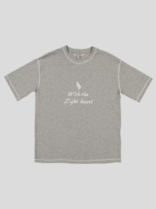 Ensemble Femme "With the Light Heart" – T-shirt Oversize + Short Molleton