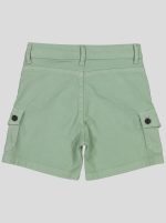 Short Fillette Cargo en Twill – Poches à Rabat – Image 10