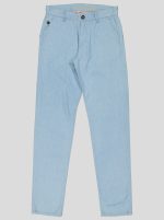 Pantalon Homme en Jean Léger - Coupe Droite White Pigeon – Image 2