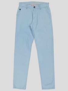 Pantalon Homme en Jean Léger - Coupe Droite White Pigeon