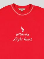 Ensemble Femme "With the Light Heart" – T-shirt Oversize + Short Molleton – Image 3