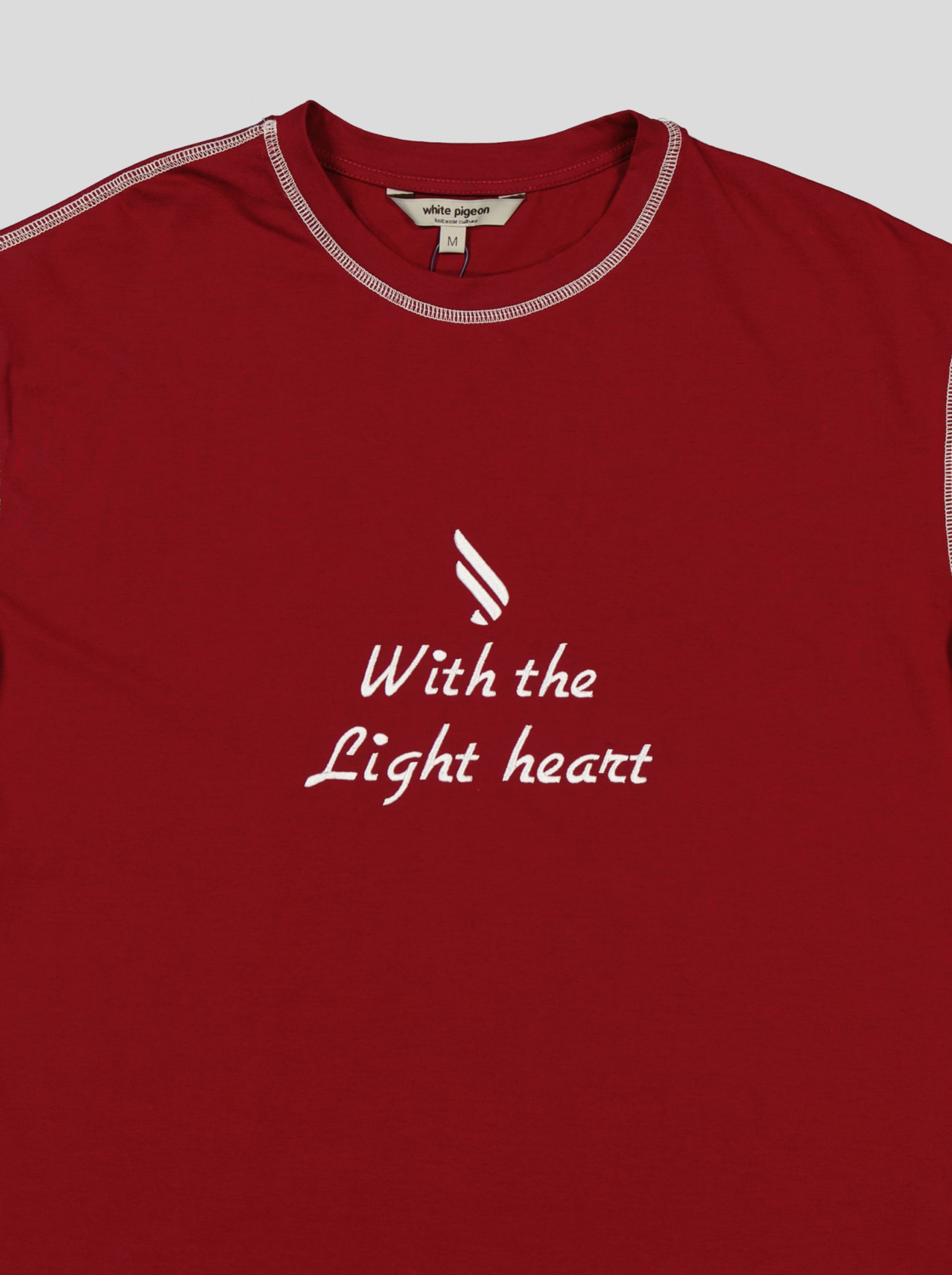 top Ensemble Femme "With the Light Heart" – T-shirt Oversize + Short Molleton – Image 17