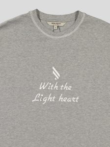 Ensemble Femme "With the Light Heart" – T-shirt Oversize + Short Molleton