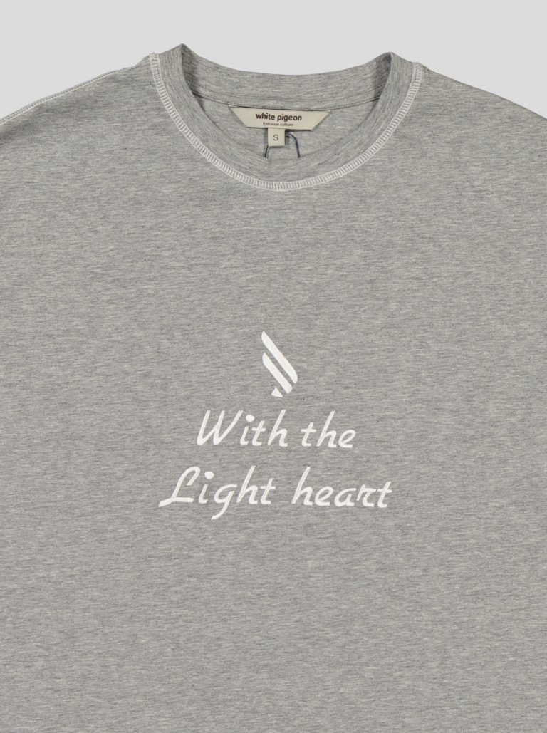 Ensemble Femme "With the Light Heart" – T-shirt Oversize + Short Molleton