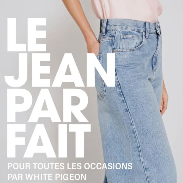 LE JEAN PARFAIT, POUR TOUTES LES OCCASIONS 👖
✨ Taille haute qui reste en place
✨ Denim souple, conf